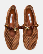 POPPIN BROWN RAFFIA  Famous | Online Store