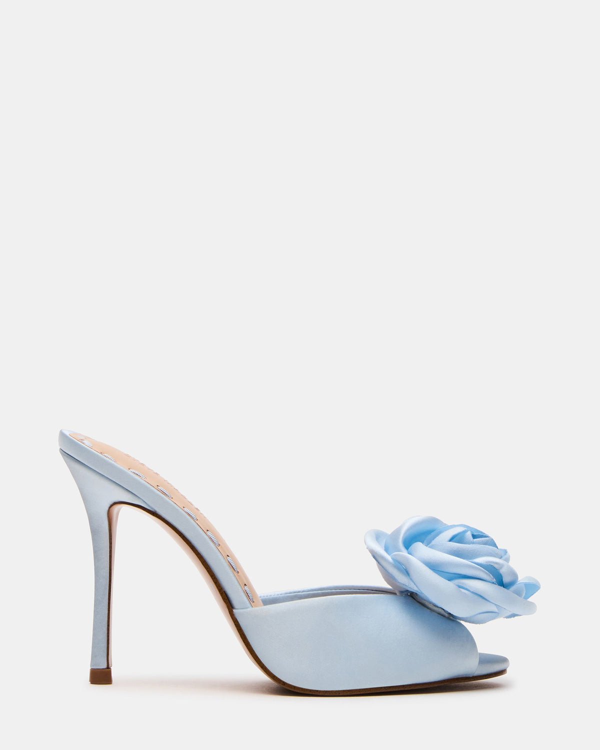 PRIYA FLOWER BLUE SATIN  Famous | Online Store
