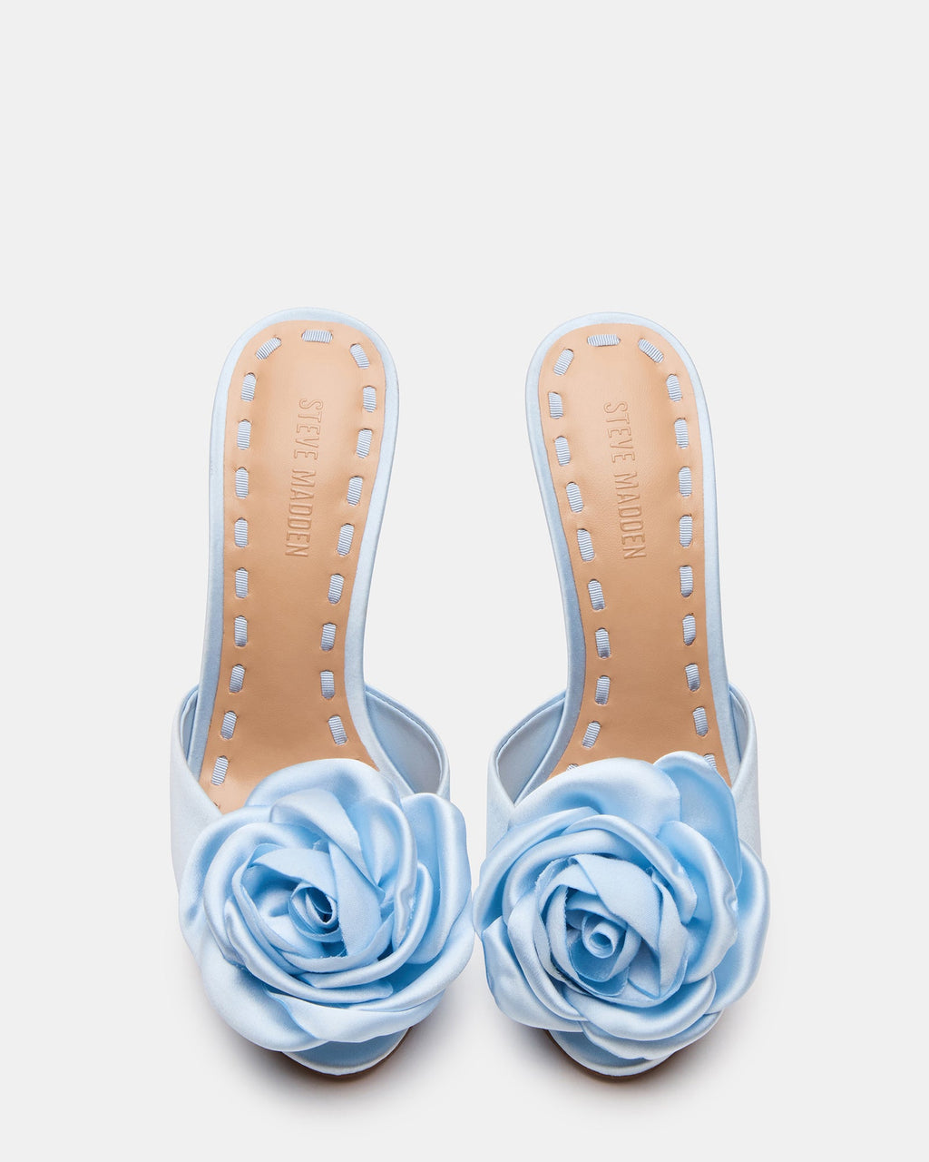 PRIYA FLOWER BLUE SATIN  Famous | Online Store