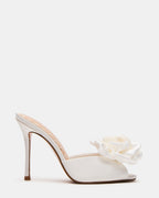 PRIYA FLOWER IVORY SATIN  Famous | Online Store