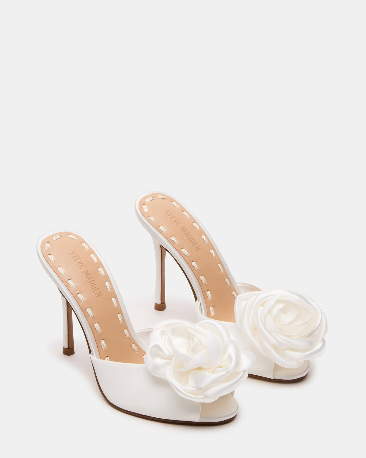 PRIYA FLOWER IVORY SATIN  Famous | Online Store