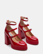 QUAD RED PATENT  Famous | Online Store