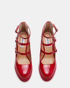 QUAD RED PATENT  Famous | Online Store