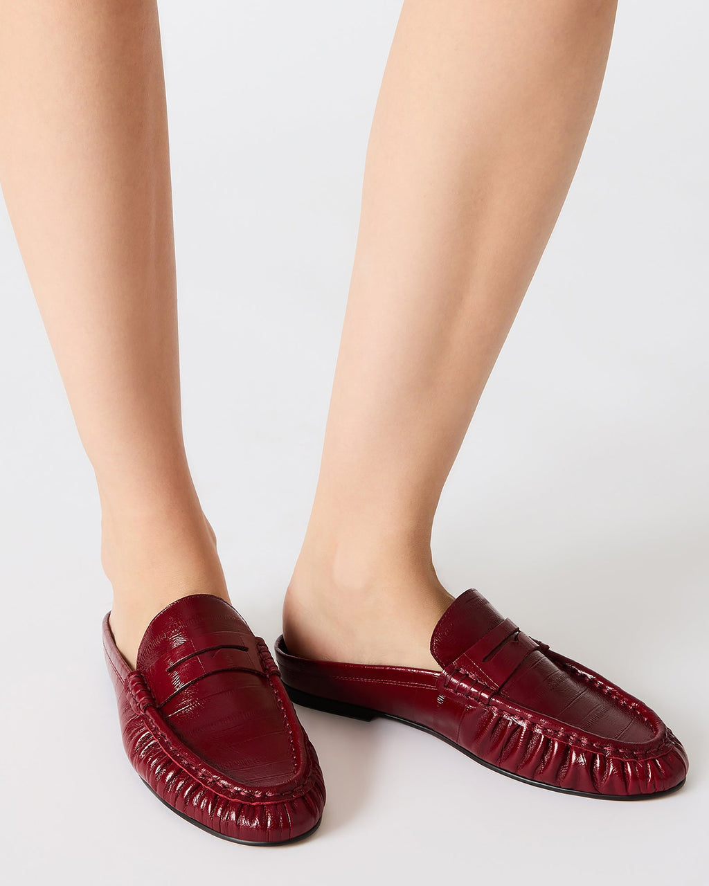 RAFE BURGUNDY EEL  Famous | Online Store