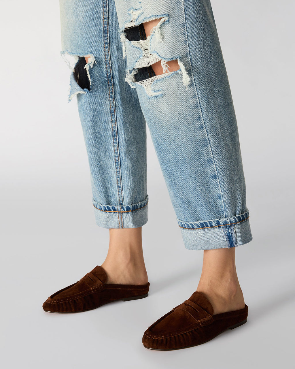 RAFE UMBER SUEDE  Famous | Online Store