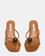RAQUELLE CHESTNUT SUEDE  Famous | Online Store