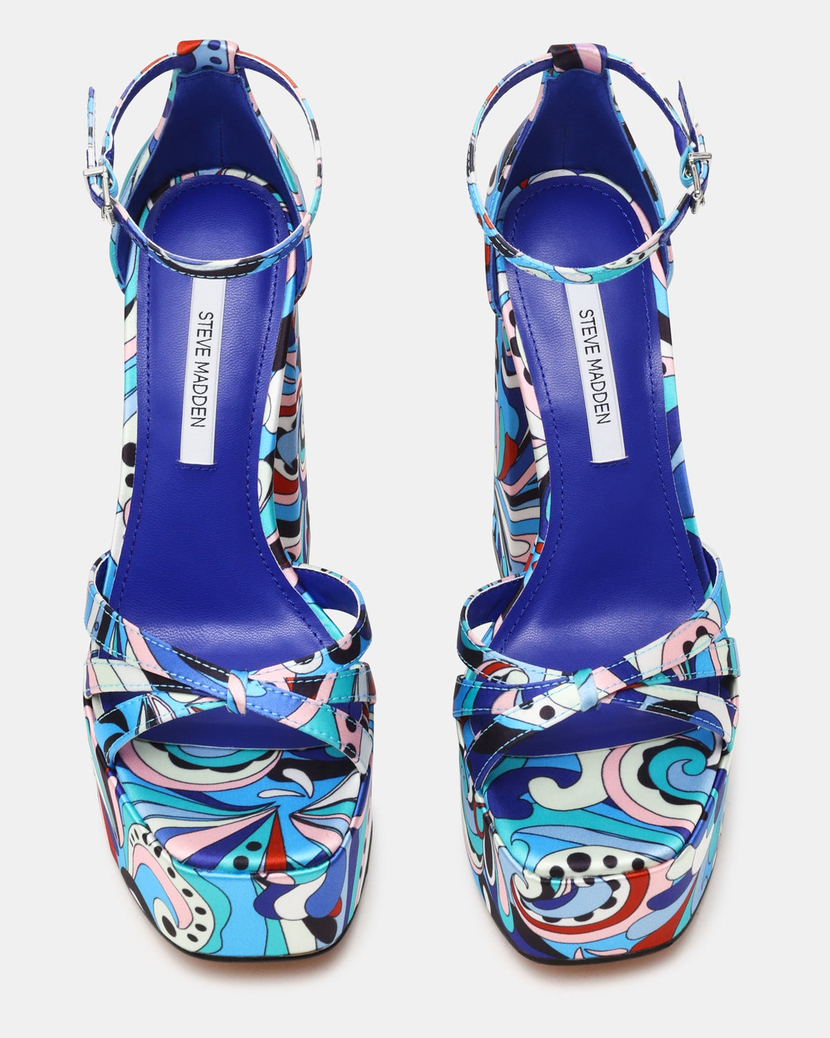 RETRO BLUE PRINT  Famous | Online Store