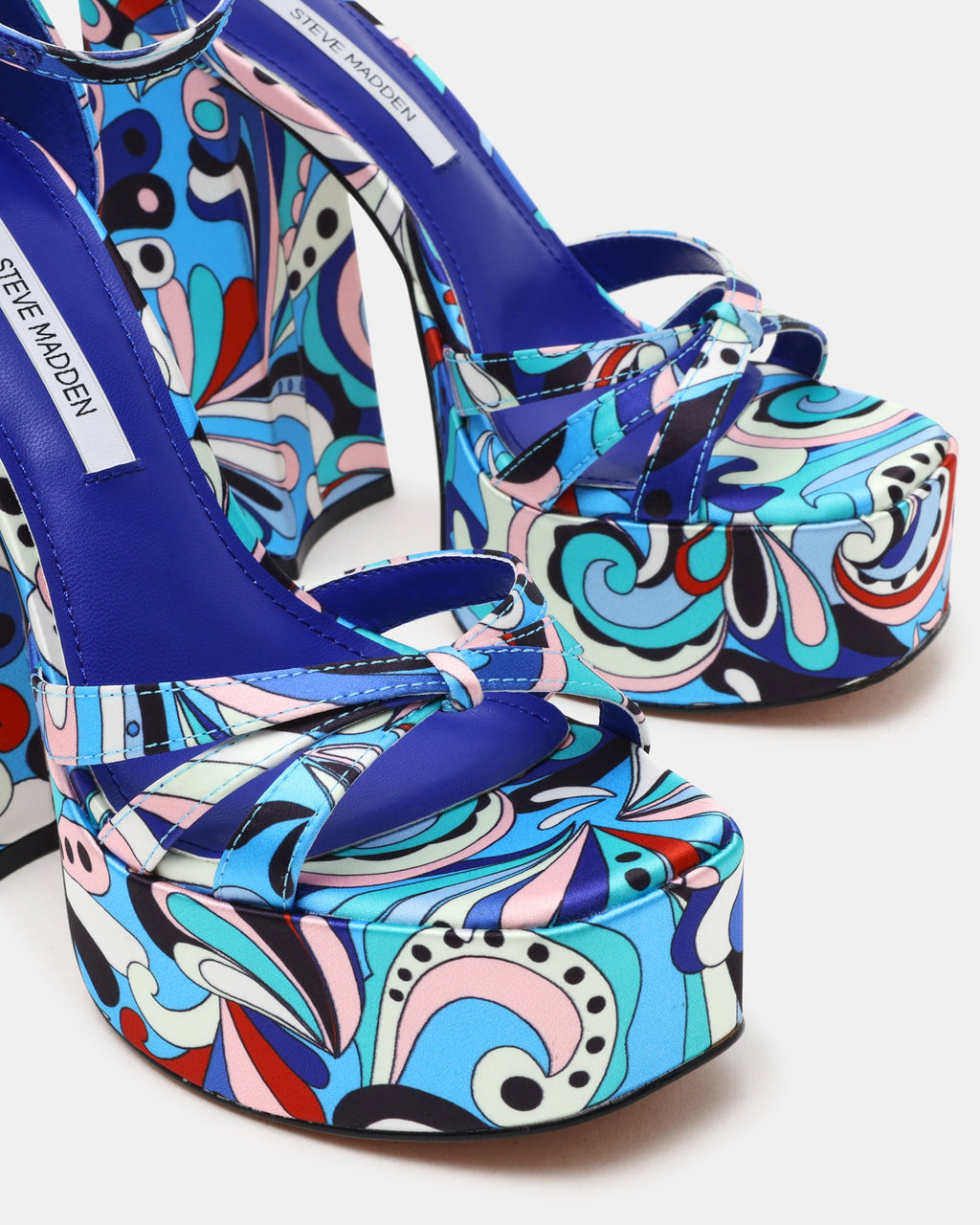 RETRO BLUE PRINT  Famous | Online Store