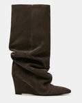 RHYS DARK TAUPE SUEDE  Famous | Online Store
