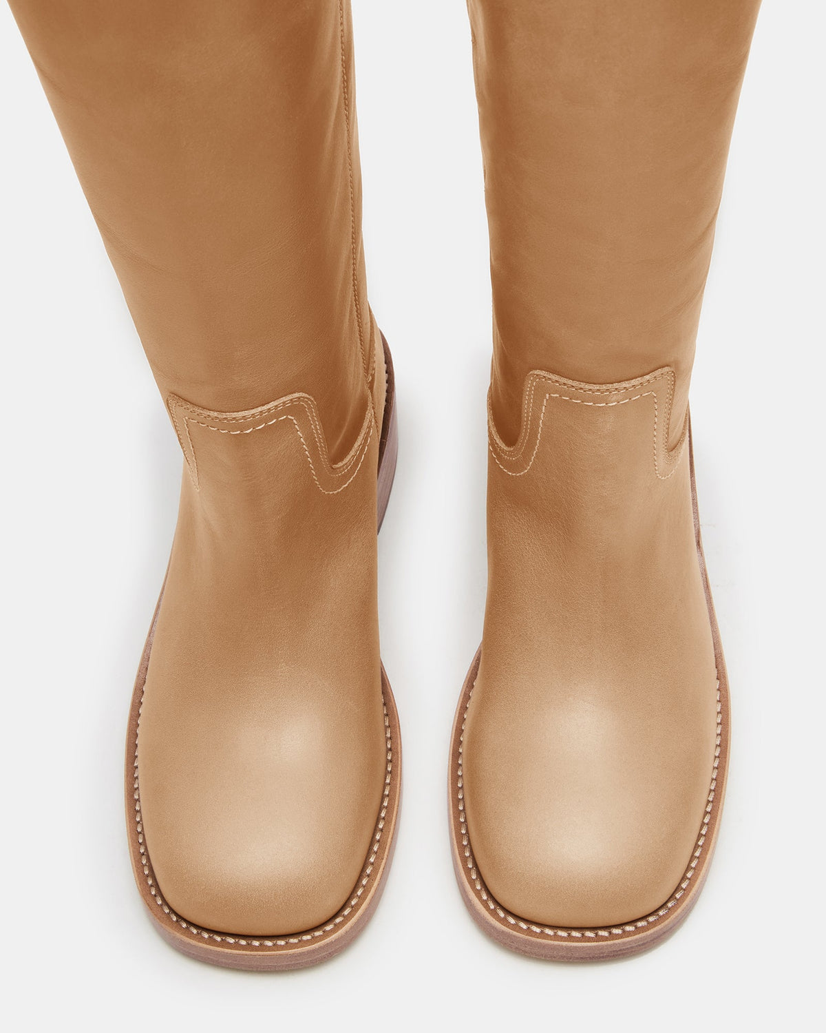 RIGGS BANANA LEATHER WIDE CALF  Famous | Online Store