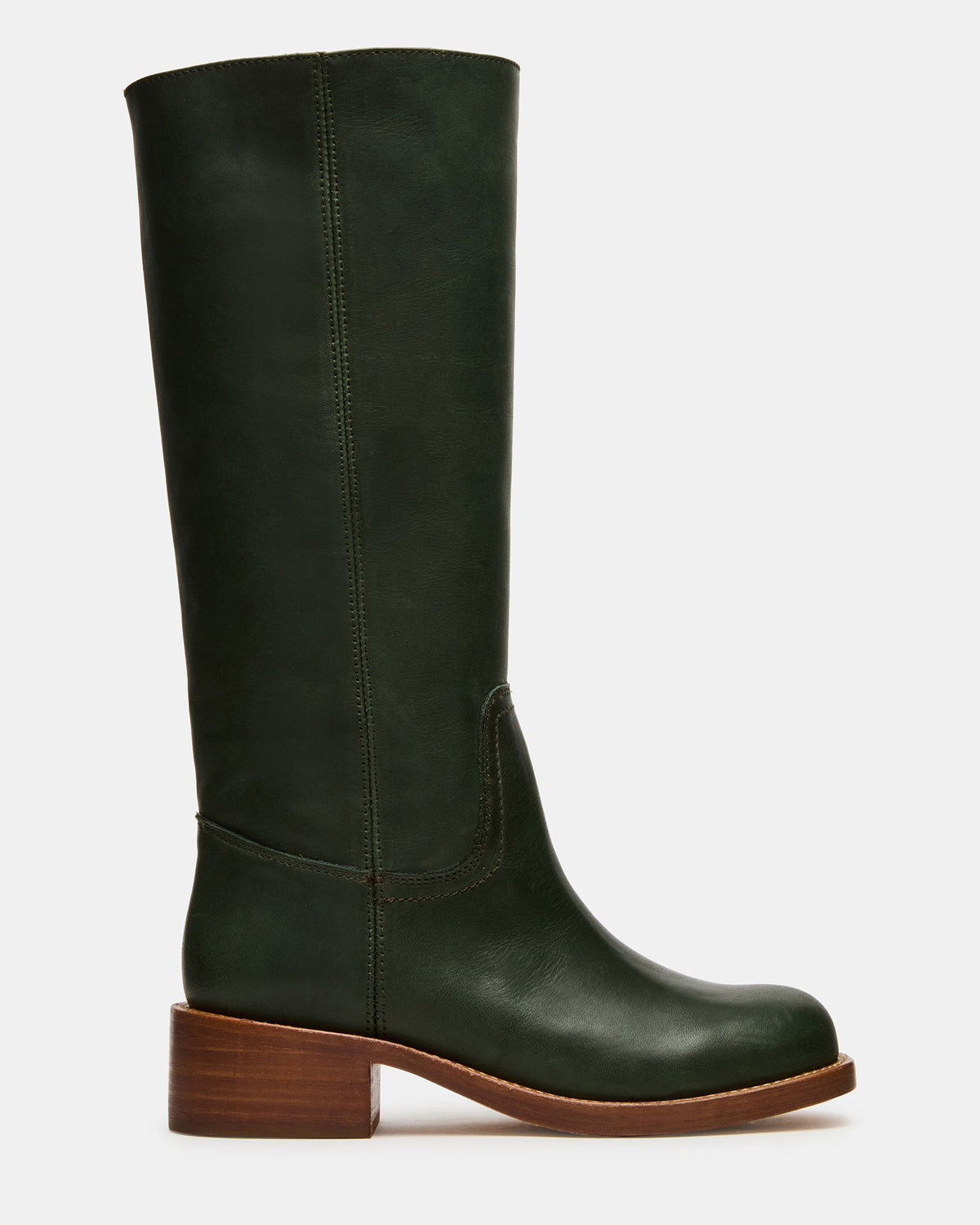 RIGGS DARK GREEN LEATHER  Famous | Online Store