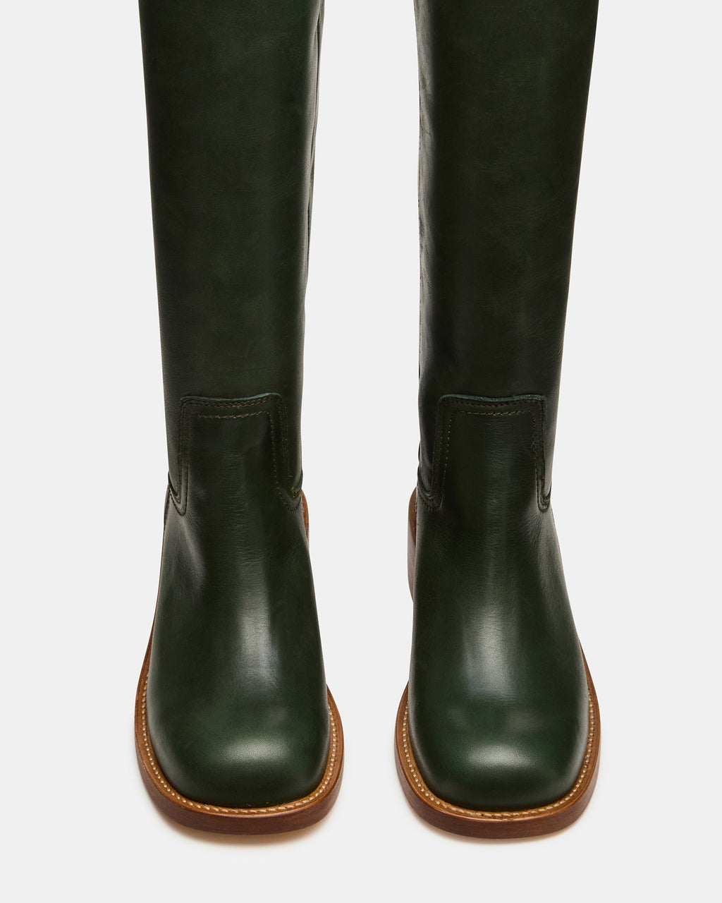 RIGGS DARK GREEN LEATHER  Famous | Online Store