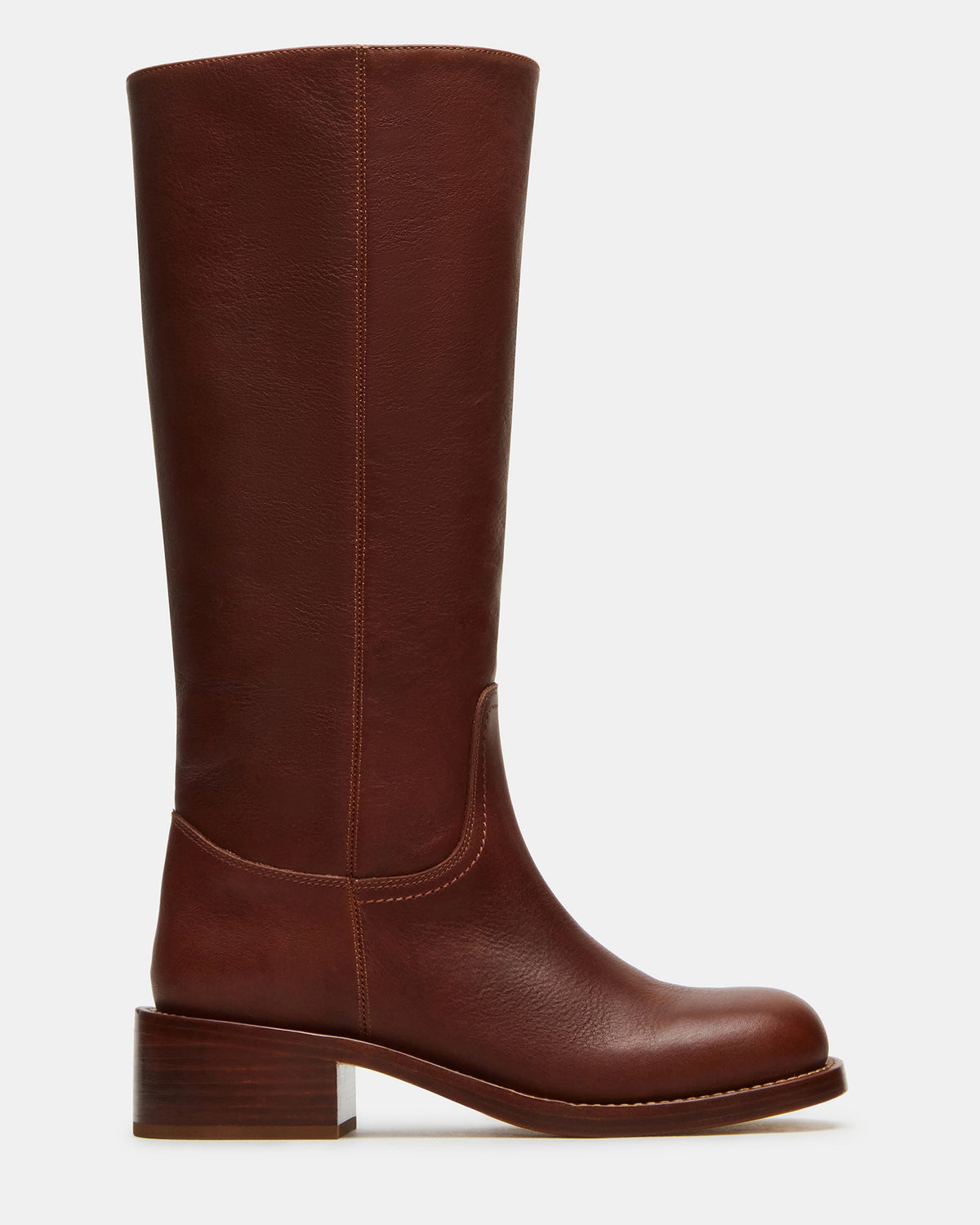 RIGGS RUST LEATHER WIDE CALF  Famous | Online Store
