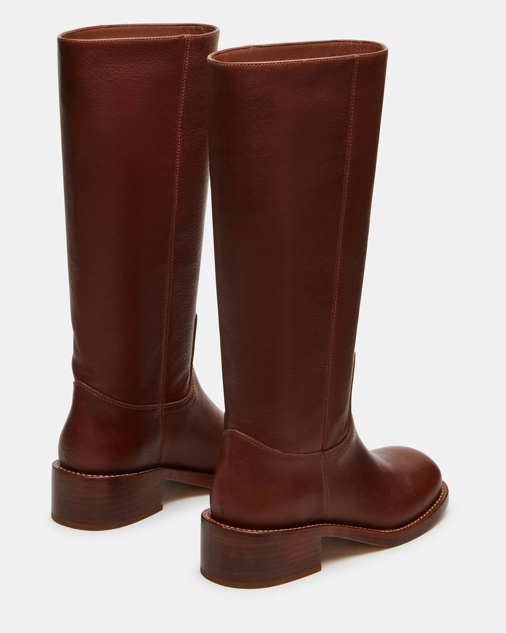 RIGGS RUST LEATHER WIDE CALF  Famous | Online Store