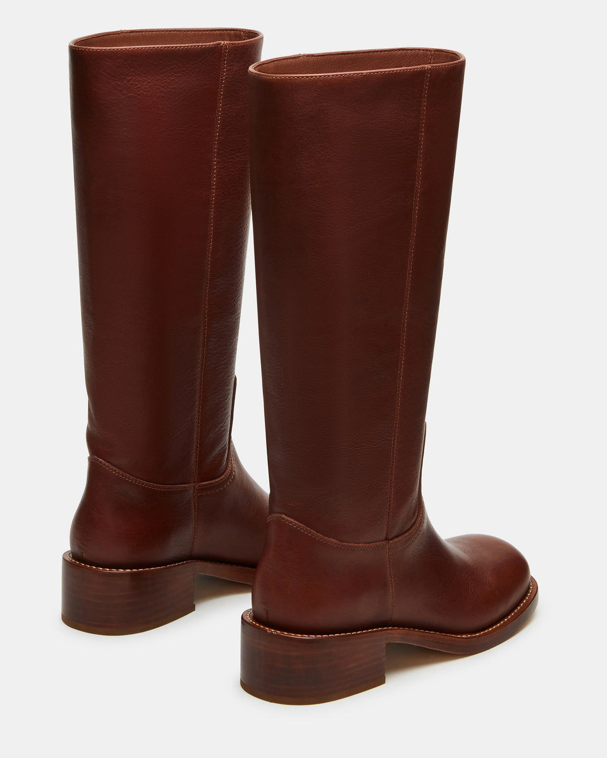RIGGS RUST LEATHER WIDE CALF  Famous | Online Store