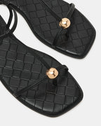 RITZY WOVEN BLACK  Famous | Online Store