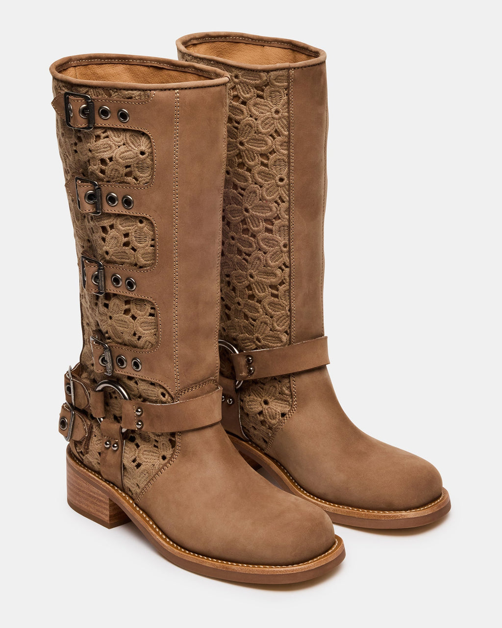 ROCKY FLORAL TAN NUBUCK  Famous | Online Store