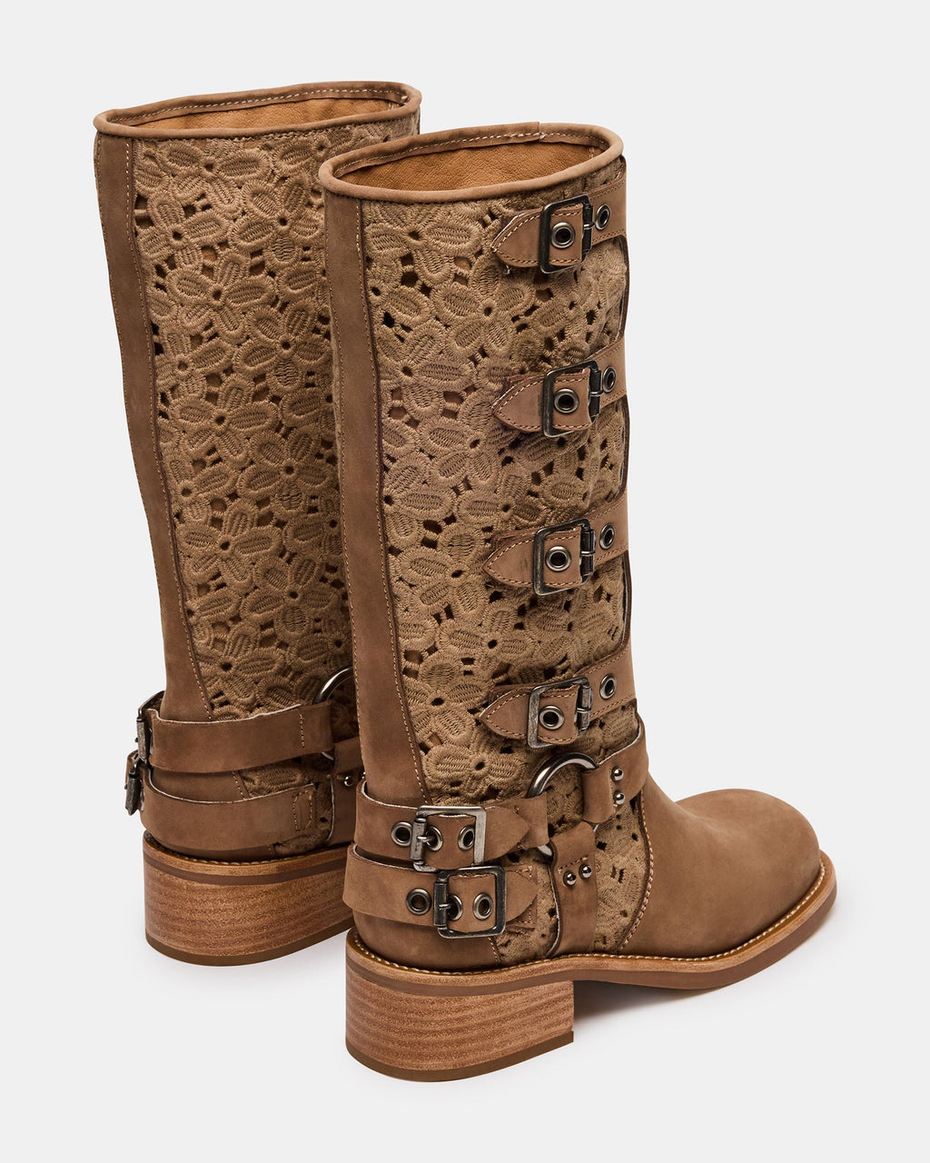 ROCKY FLORAL TAN NUBUCK  Famous | Online Store
