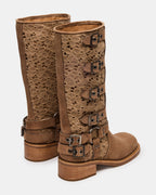 ROCKY FLORAL TAN NUBUCK  Famous | Online Store