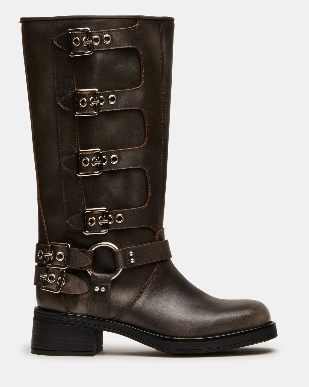 ROCKY BROWN DISTRESSED WIDE CALF  Famous | Online Store