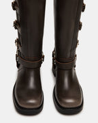 ROCKY BROWN DISTRESSED WIDE CALF  Famous | Online Store