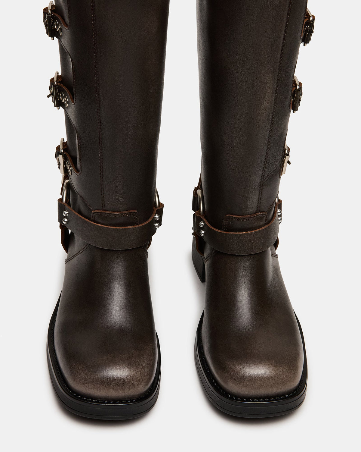 ROCKY BROWN DISTRESSED WIDE CALF  Famous | Online Store