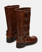 ROCKY COGNAC DISTRESSED WIDE CALF  Famous | Online Store