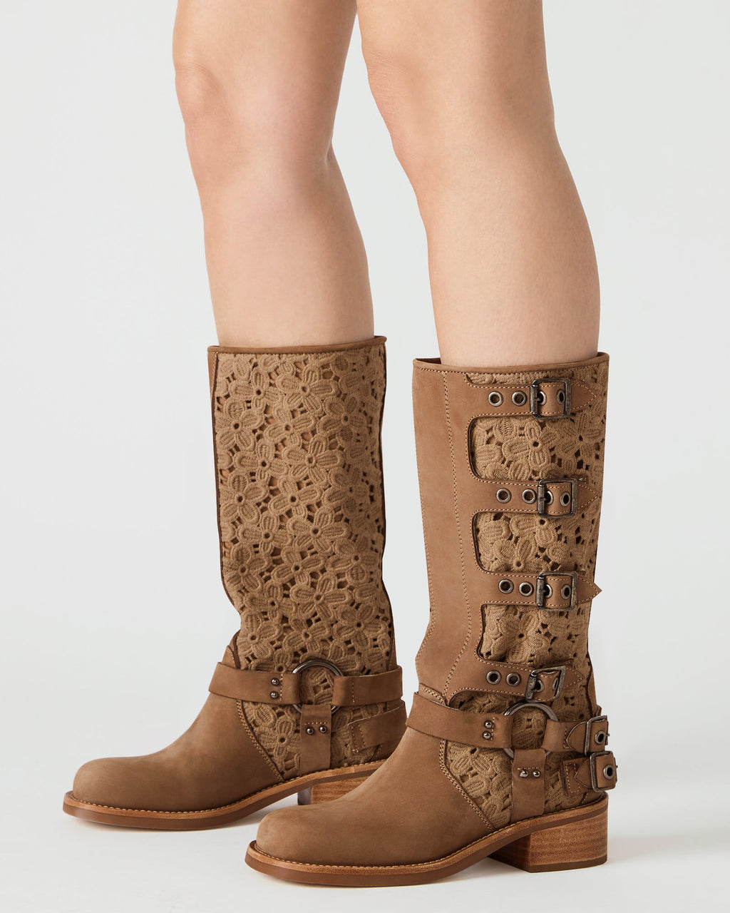 ROCKY FLORAL TAN NUBUCK  Famous | Online Store