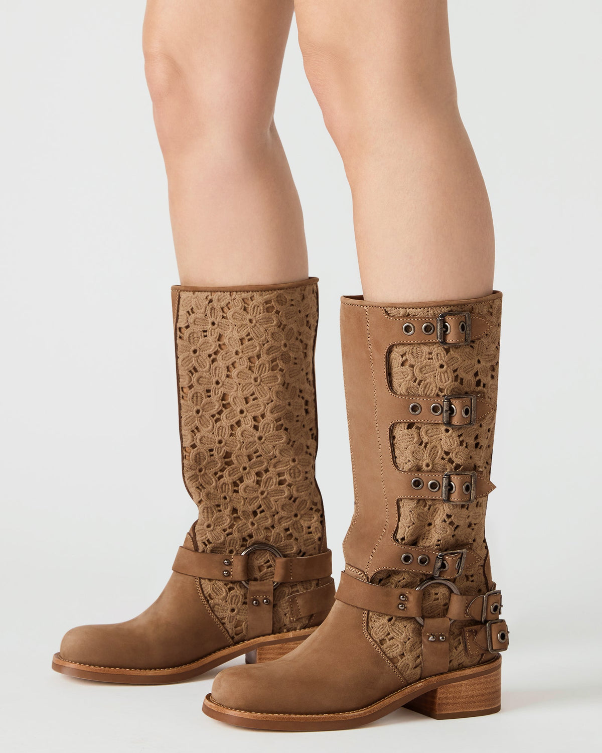ROCKY FLORAL TAN NUBUCK  Famous | Online Store