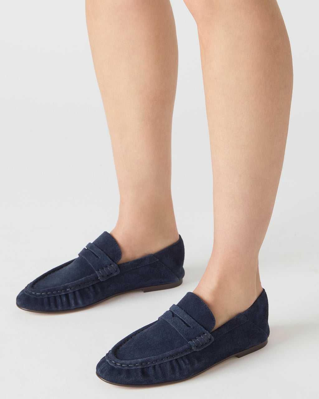 ROGER NAVY SUEDE  Famous | Online Store