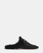 ROMEO FAUX FUR BLACK  Famous | Online Store