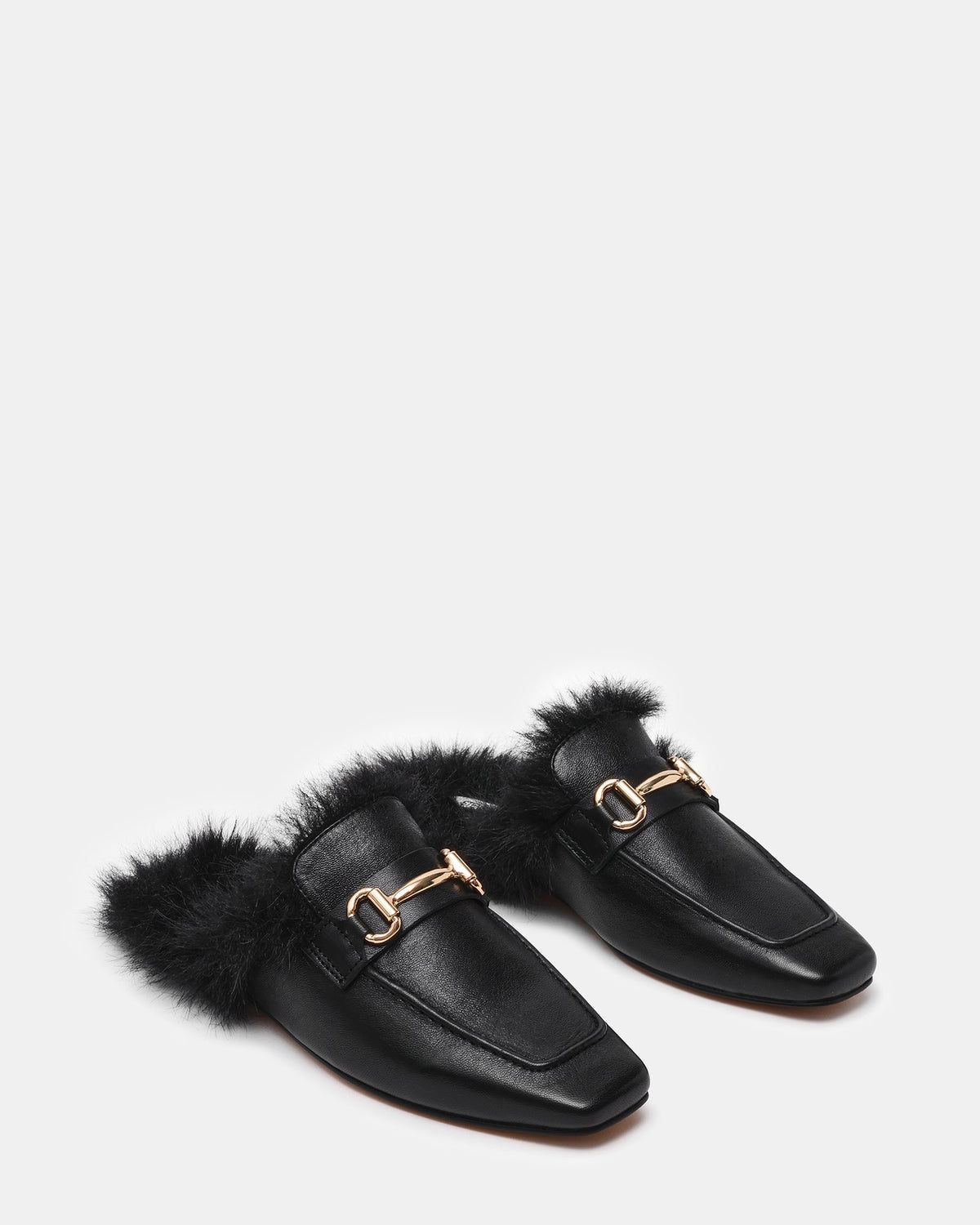 ROMEO FAUX FUR BLACK  Famous | Online Store