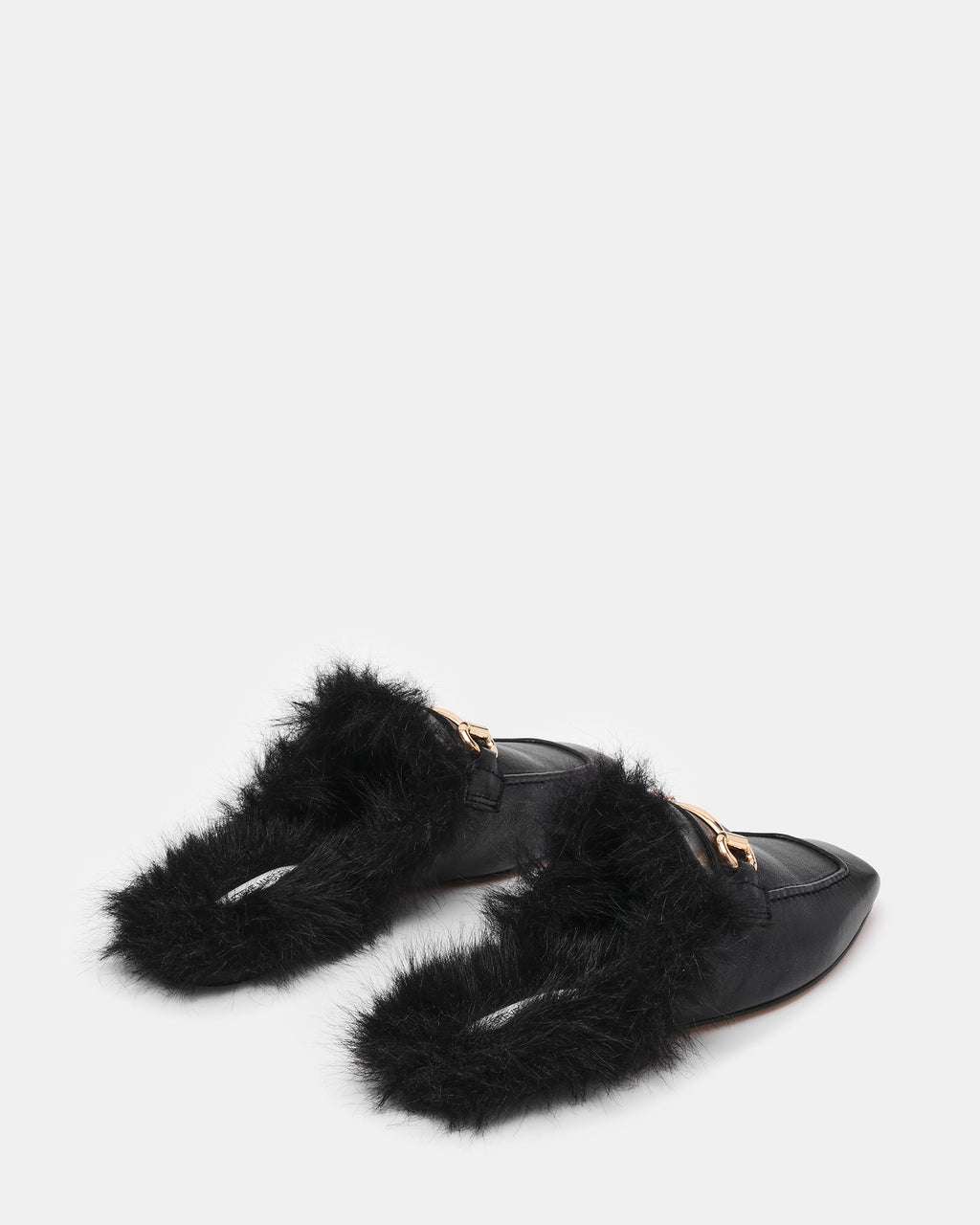 ROMEO FAUX FUR BLACK  Famous | Online Store
