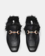 ROMEO FAUX FUR BLACK  Famous | Online Store