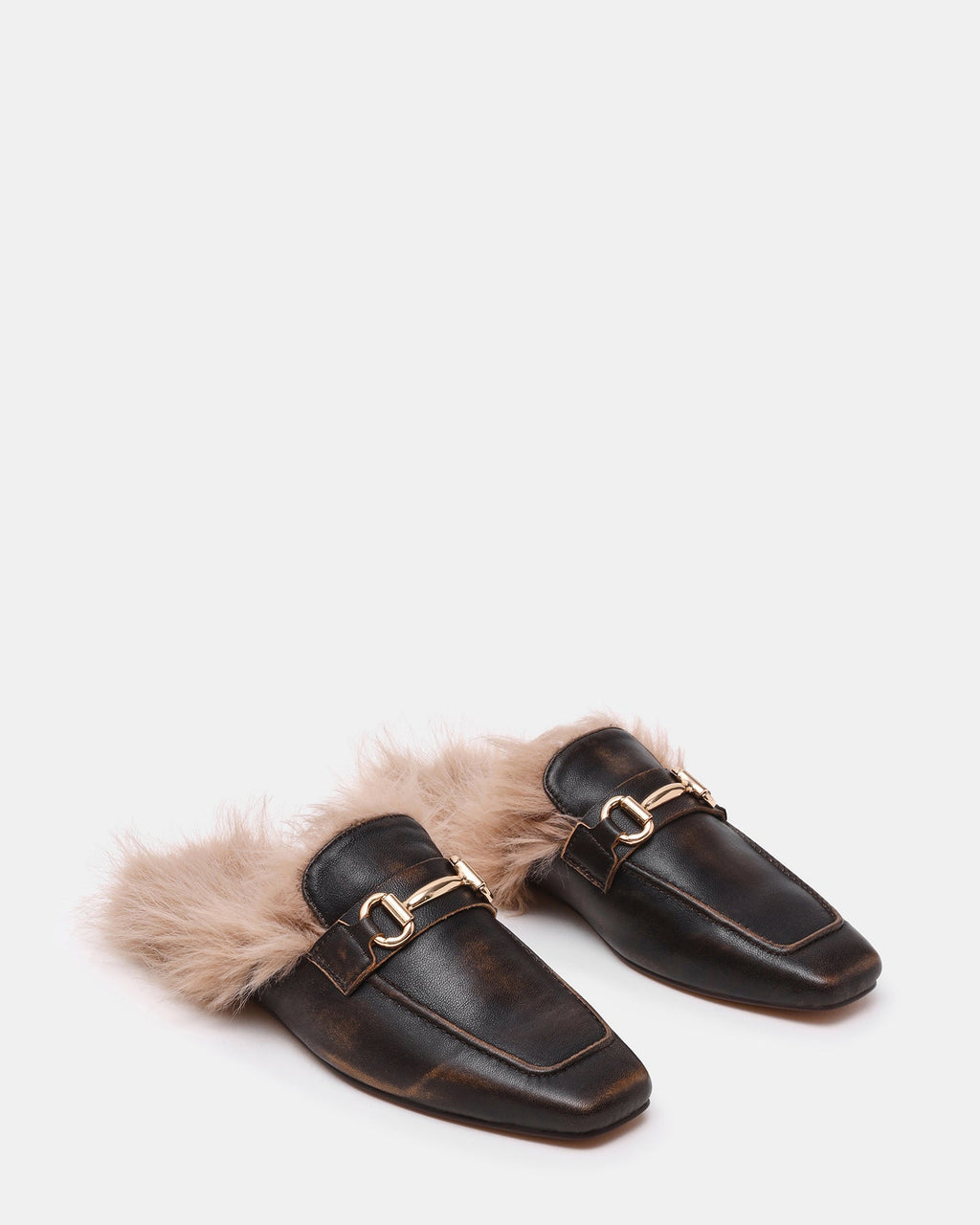 ROMEO FAUX FUR BROWN  Famous | Online Store