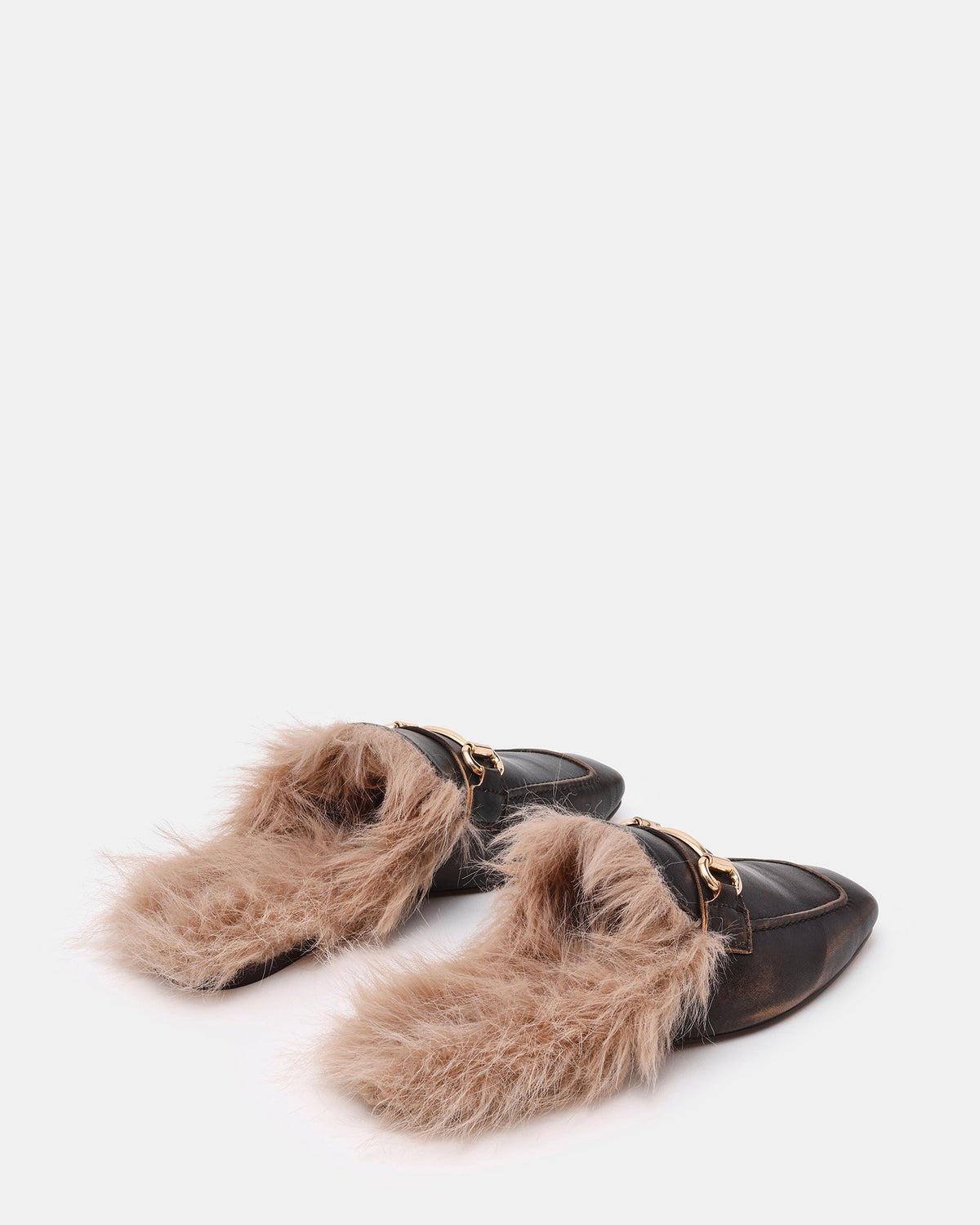 ROMEO FAUX FUR BROWN  Famous | Online Store