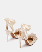ROSIE IVORY SATIN  Famous | Online Store