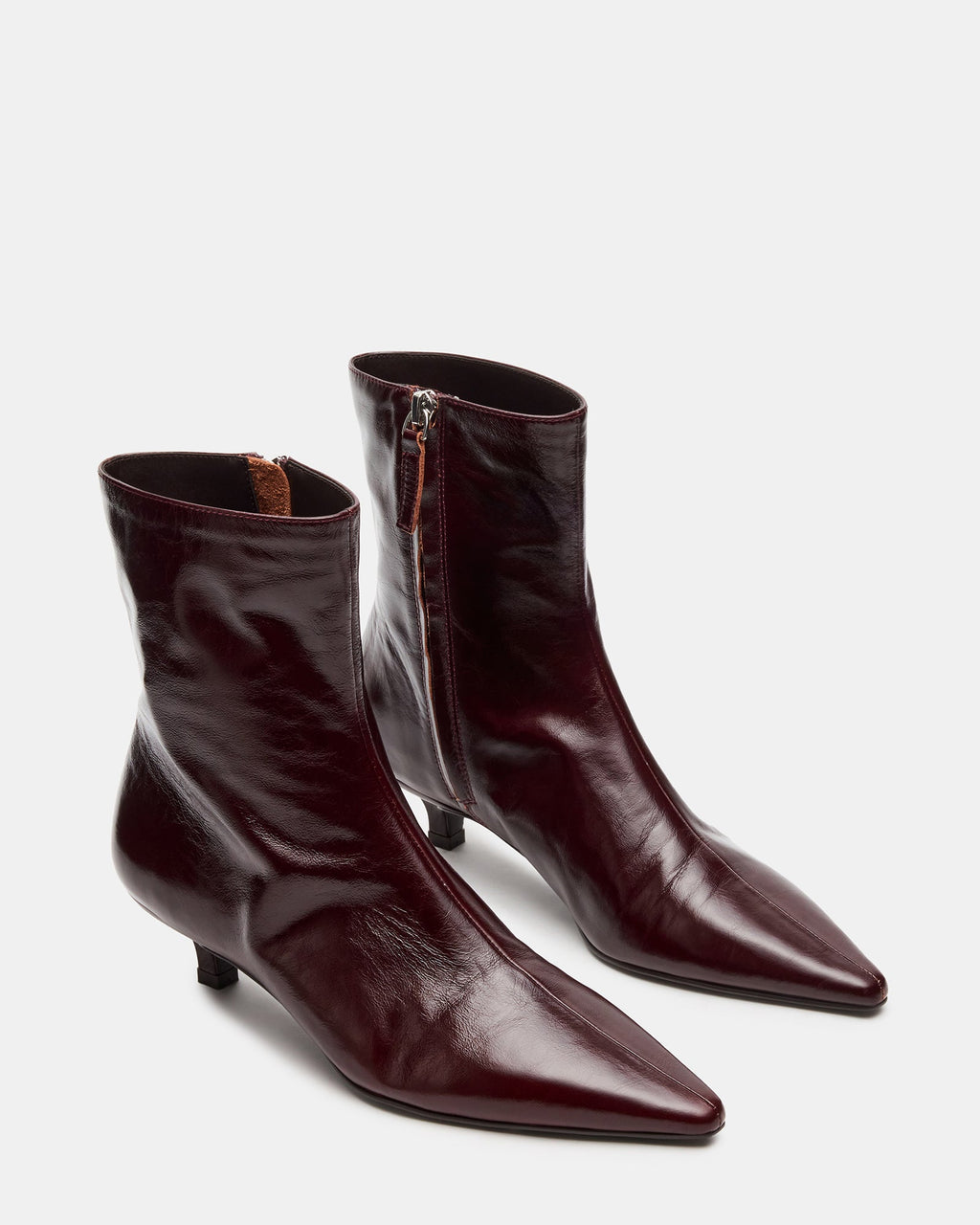 VILE DARK CHERRY LEATHER  Famous | Online Store