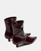 VILE DARK CHERRY LEATHER  Famous | Online Store