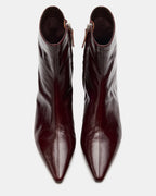 VILE DARK CHERRY LEATHER  Famous | Online Store