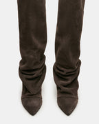 RUE DARK TAUPE SUEDE  Famous | Online Store