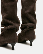 RUE DARK TAUPE SUEDE  Famous | Online Store