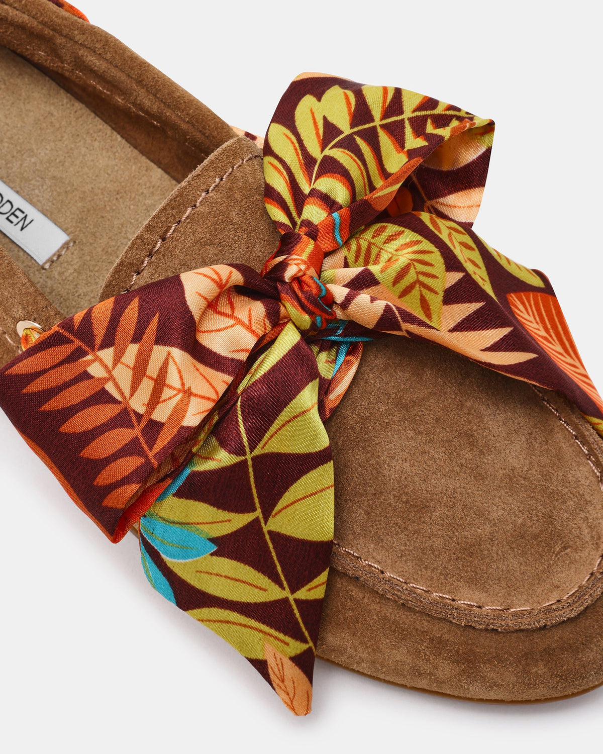 SAG SCARF TAUPE SUEDE  Famous | Online Store