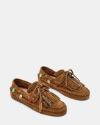 SAMUAL CHARM CHESTNUT SUEDE  Famous | Online Store