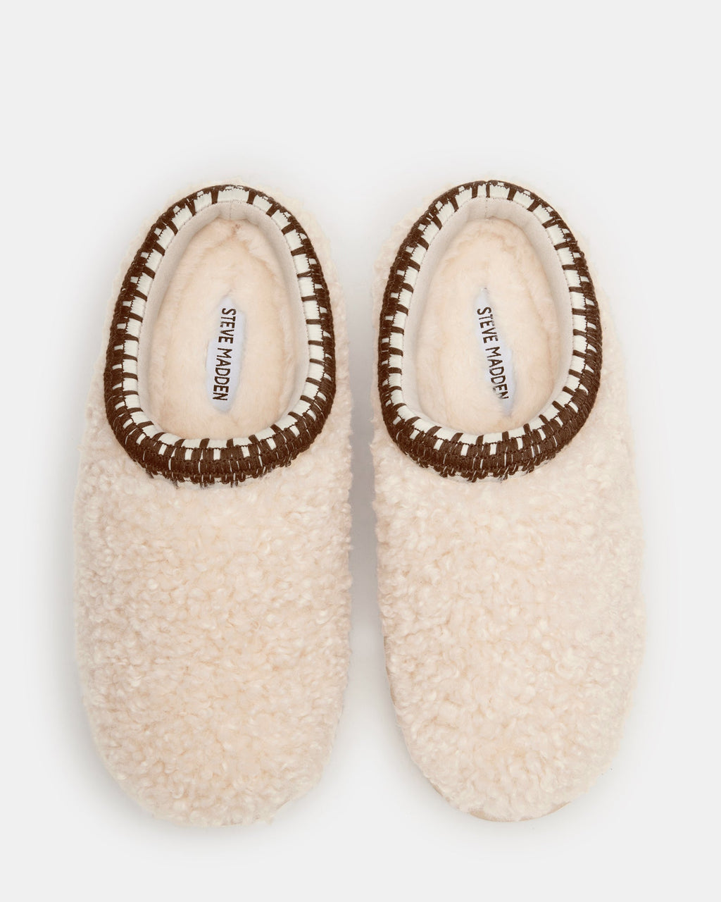 SELENA FAUX SHEARLING NATURAL  Famous | Online Store