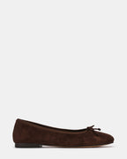 Elevate Your Style with the SELMA BROWN SUEDE Ballet Flat  Famous | Online Store