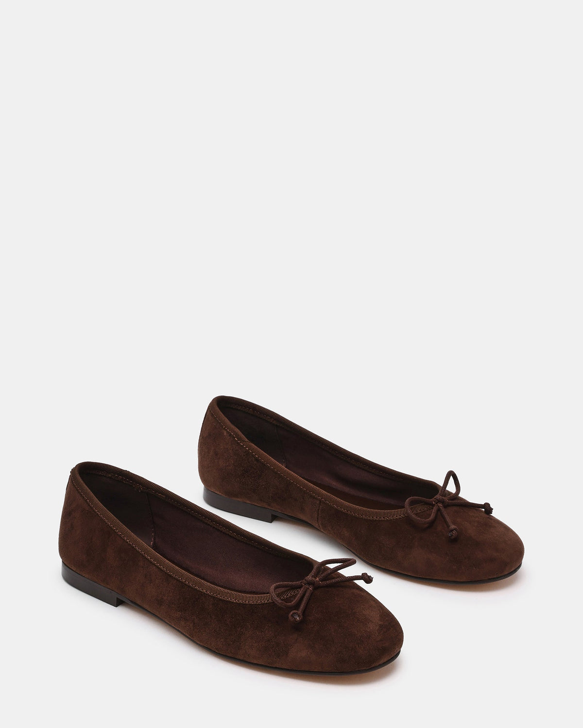Elevate Your Style with the SELMA BROWN SUEDE Ballet Flat  Famous | Online Store