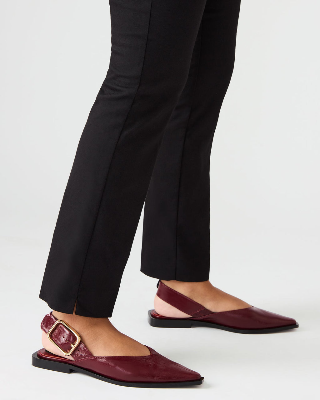 SHAY BURGUNDY LEATHER  Famous | Online Store