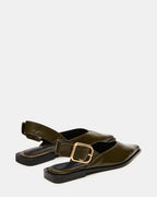 SHAY OLIVE LEATHER  Famous | Online Store