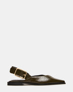SHAY OLIVE LEATHER  Famous | Online Store
